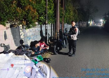 Patroli Perintis Presisi Tim 3 Polres Metro Depok Amankan Sejumlah Pemuda yang Diduga Hendak Tawuran