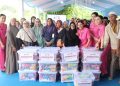 Bhayangkari Polda Metro Jaya Bagikan 750 Paket Sembako di Bojongsari Depok