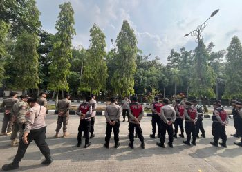 Jaga Jakarta Jaga Bekasi, Pengamanan Humanis Kawal Aspirasi hingga Aksi Damai di Disnaker Berakhir Tertib