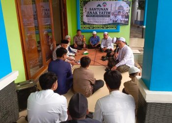 Sentuhan Humanis Jaga Jakarta, Aipda Dwi S Hadiri Santunan Anak Yatim di Sumurbatu