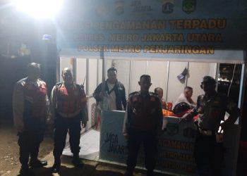 Polsek Metro Penjaringan Tingkatkan Patroli KRYD, Antisipasi Tawuran dan Kejahatan Jalanan di Titik Rawan