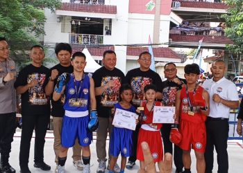 Penjaringan Boxing Showcase Vol.II Jadi Ajang Sportivitas Sambut HUT Bhayangkara ke-80, Kapolres Metro Jakarta Utara Hadir Beri Dukungan Generasi Muda
