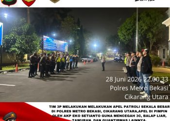 Jaga Jakarta Jaga Bekasi, Patroli Perintis Presisi Sisir Sejumlah Titik Rawan hingga Dini Hari