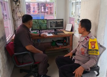 Jaga Jakarta Jaga Bekasi, Bhabinkamtibmas Tambun Utara Sambang Satpam Perum Aston dan Bolton