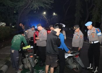 Patroli Cipta Kondisi Polres Metro Tangerang Kota Sisir Titik Rawan, Situasi Wilayah Dipastikan Kondusif