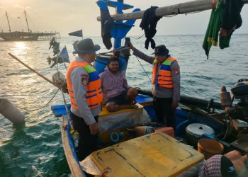 Jakarta On The Spot, Satpolairud Polres Kepulauan Seribu Edukasi Wisatawan tentang Keselamatan Laut dan Layanan Polisi 110