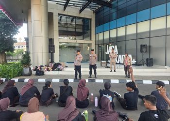 Saka Bhayangkara Polres Metro Tangerang Kota Dibekali Edukasi Bahaya Narkoba, Generasi Muda Diajak Berani Tolak Narkotika