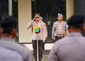 Plh Kapolres Metro Bekasi Tekankan Profesionalisme dan Pelayanan Humanis dalam Apel Pagi