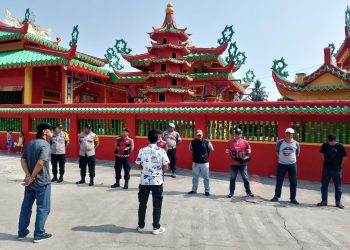 Polsek Cibarusah Siapkan Pengamanan Perayaan Shejit ke-342 Kelenteng Ngo Kok Ong