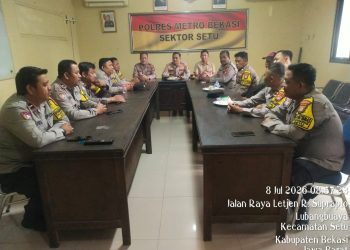 Jelang Pilkades Serentak 2026, Polsek Setu Perkuat Deteksi Dini dan Kesiapan Bhabinkamtibmas