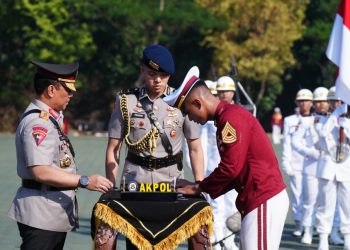 Tutup Pendidikan 282 Capaja Polri, Wakapolri Sampaikan Pesan Kapolri