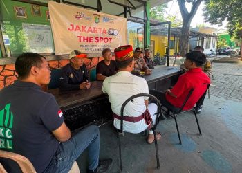 Polsek Rawalumbu Gelar “Jaga Jakarta On The Spot” dan Bagikan Sembako di Sepanjang Jaya