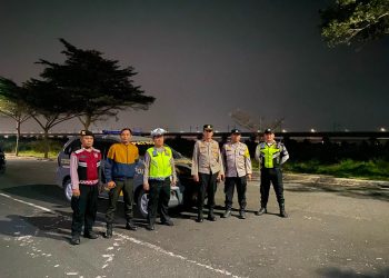 Polsek Cikarang Pusat Gelar Patroli Mobile Harkamtibmas, Antisipasi 3C, Tawuran, dan Balap Liar