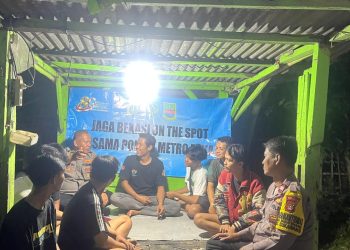 Polsek Tambelang Gelar Jaga Bekasi On The Spot, Perkuat Sinergi dengan Warga Jaga Kamtibmas
