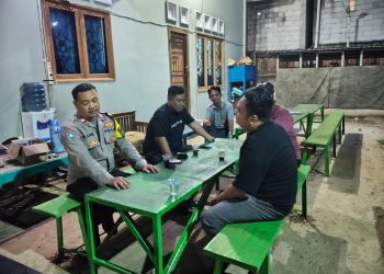 JAGA BEKASI ON THE SPOT, Bhabinkamtibmas Polsek Kedungwaringin Sambangi Warga Desa Bojongsari
