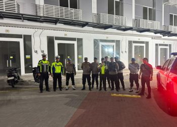 Patroli Skala Besar Polres Metro Bekasi Sisir Sejumlah Titik Rawan Gangguan Kamtibmas