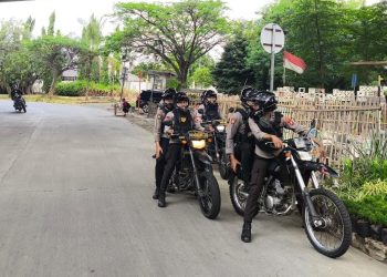 Jaga Bekasi On The Spot Siang Bolong Tim Presisi Patroli Sambil Ngobrol dengan Tukang Ojek Online