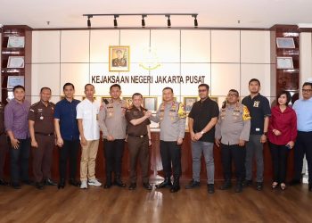 Kapolres Jakpus Silaturahmi ke Kejari, Perkuat Sinergi Penegakan Hukum
