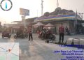 JAGA JAKARTA ON THE SPOT: Unit Samapta Polsek Cibarusah Atur Lalu Lintas Pagi di Simpang Tiga Cibarusah