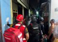 Brimob Polda Metro Jaya Sigap Amankan Lokasi Kebakaran Saat Patroli Malam di Bekasi Barat