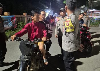 JAGA JAKARTA ON THE SPOT, Patroli OKJ Polsek Muaragembong Antisipasi Kejahatan Jalanan dan Tawuran