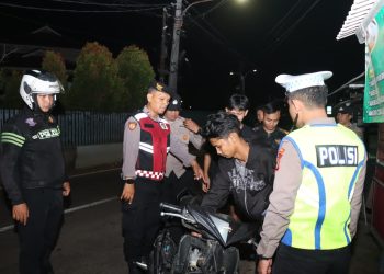 Cegah Kejahatan Jalanan,Personel Polres Metro Tangerang Kota Gelar Operasi Cipta Kondisi