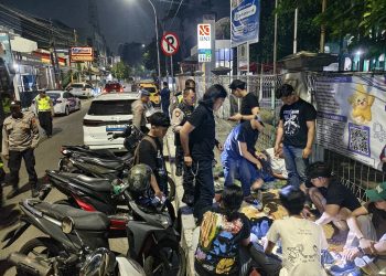 Personel Polres Metro Tangerang Kota Gelar Patroli Dini Hari, Situasi Tetap Aman dan Kondusif