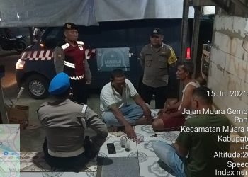 Patroli Jaga Jakarta Jaga Bekasi, Polsek Muaragembong Antisipasi Kejahatan 3C dan Tawuran Remaja