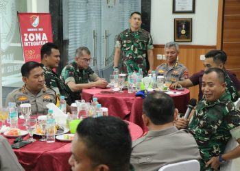 Kapolres Metro Tangerang Kota Temui Danrem 052/Wijayakrama, Perkuat Soliditas TNI-Polri Jaga Kamtibmas Tangerang Raya