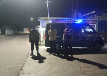 Patroli Jaga Jakarta Jaga Bekasi, Polsek Cabangbungin Antisipasi Kejahatan Jalanan di Jembatan Ciherang