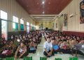Polisi Edukasi Ratusan Siswa Baru SMPN 1 Tangerang, Kenalkan Tugas Polri hingga Call Center 110