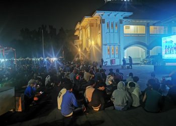 Polsek Tambun Selatan Monitoring Nobar Final Piala Dunia FIFA 2026 di Dua Lokasi