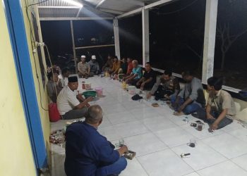 Jaga Bekasi On The Spot, Kapolsek Pebayuran Perkuat Siskamling Bersama Warga Desa Sumbersari