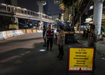 Polsek Tebet Intensifkan Operasi Antisipasi Begal, Curanmor, dan Narkoba, Situasi Kamtibmas Tetap Kondusif