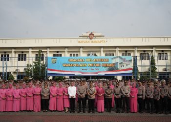 AKBP Angga Dewanto Basari Resmi Dilantik sebagai Wakapolres Metro Bekasi
