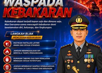WASPADA KEBAKARAN, POLRES METRO TANGERANG KOTA AJAK MASYARAKAT TINGKATKAN KEWASPADAAN
