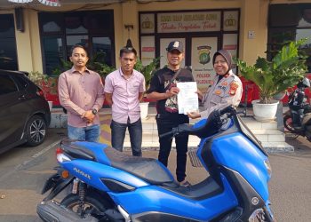Modus Gadai Berujung Penggelapan, Polsek Ciledug Berhasil Selamatkan Motor Korban