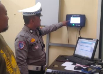 JAGA JAKARTA JAGA BEKASI, Polsek Kedungwaringin Pantau Ketersediaan BBM di SPBU Mareleng