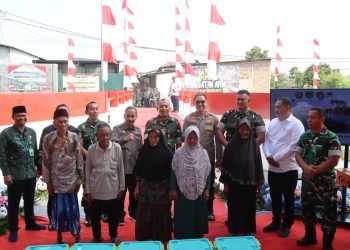 Danrem 052 bersama Wakapolres Metro Tangerang Kota Resmikan Jembatan Aramco, Warga Salembaran Jaya Nikmati Akses Baru