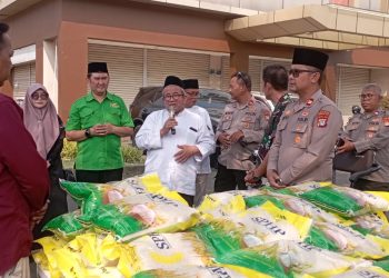 Jaga Jakarta On The Spot Hadir di Pinang, Polisi Serap Aspirasi Warga Sekaligus Bagikan Sembako