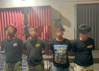 Brimob Metro Jaya Amankan 4 Pelaku Penganiayaan di Mustika Jaya Bekasi