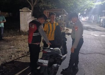 Jaga Jakarta Jaga Bekasi, Polsek Muaragembong Gelar OKJ Antisipasi Kejahatan Jalanan dan Tawuran