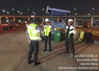 Situasi Kamtibmas di Kawasan JICT Tanjung Priok Kondusif, Aktivitas Bongkar Muat Kapal Berjalan Aman dan Lancar