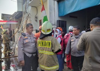 Kebakaran Rumah di Jalan Mahoni Koja Api Berhasil Dipadamkan, Polisi Selidiki Dugaan Korsleting Listrik