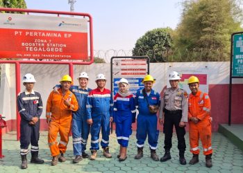 Satpamobvit Polres Metro Bekasi Perkuat Pengamanan Objek Vital Nasional Pertamina EP Zona 7