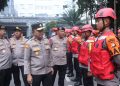 Polda Metro Jaya Gelar Apel Kesiapan Personel dan Peralatan Penanganan Bencana