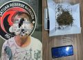 SATRESNARKOBA POLRES METRO BEKASI UNGKAP DUGAAN PEREDARAN GANJA, SEORANG PRIA DIAMANKAN DI JAKARTA TIMUR