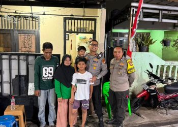Polsek Pinang Pastikan Anak yang Dilaporkan Hilang Berhasil Ditemukan dalam Keadaan Sehat