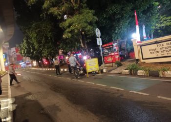 Cegah Begal, Balap Liar, dan Tawuran, Polsek Metro Kebayoran Baru Gelar Razia Terpadu