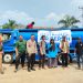 Bhabinkamtibmas Polsek Serang Baru dampingi penyaluran 8.000 liter air bersih bagi warga terdampak kekeringan
